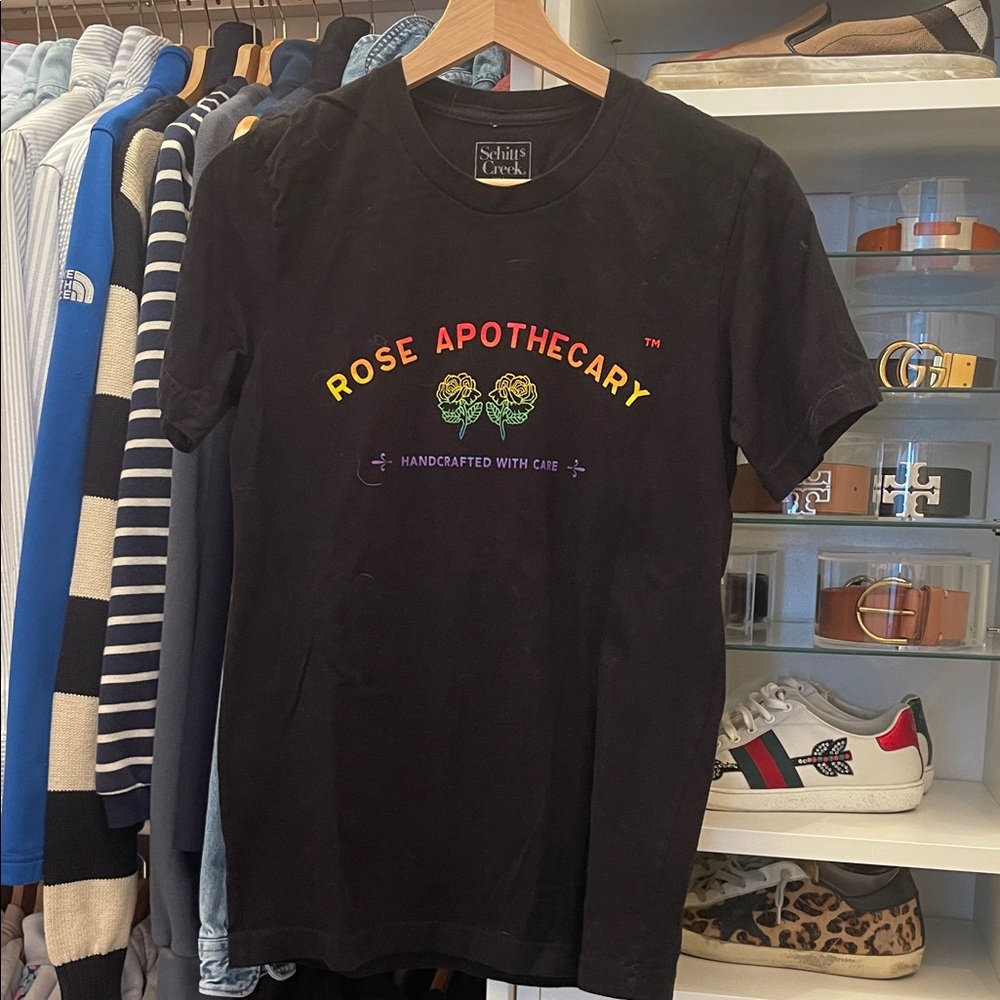 Schitt’s Creek Rose Apothecary Black T-Shirt